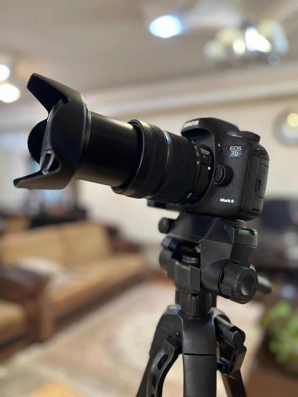 Canon 7D II مارک دو با گارانتی اصلی و تجهیزات|دوربین عکاسی و فیلم‌برداری|تهران, عباس‌آباد|دیوار