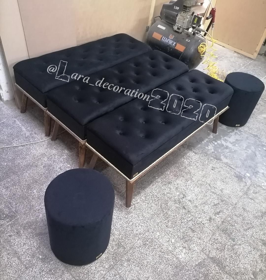 پاف باکس دار نیمکت کد lara323|صندلی و نیمکت|تبریز, |دیوار