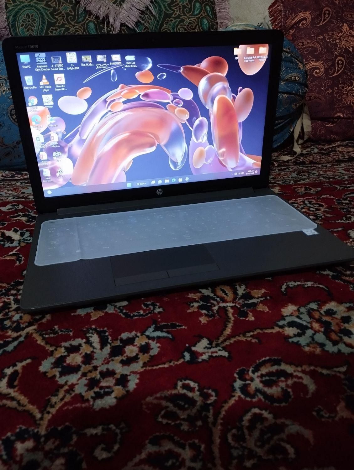 لپ تاپ hp G7 نسل 7 با دوتا هارد ssdm2 hdd|رایانه همراه|سراوان, |دیوار