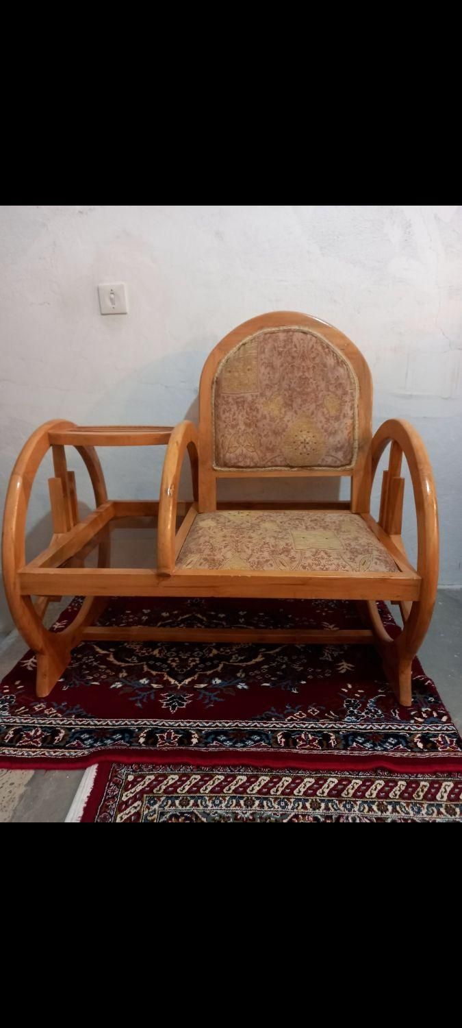میز تلفن چوبی کاملا نو|میز تلفن|کنگاور, |دیوار