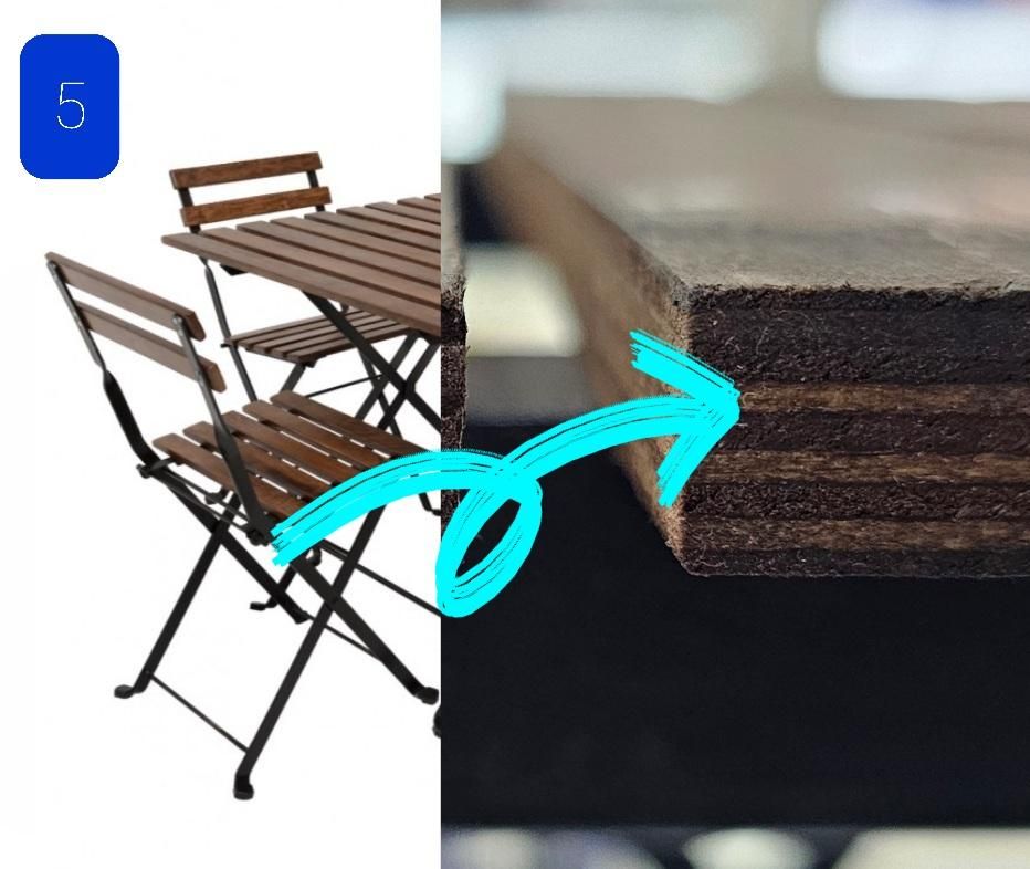 میز و صندلی تاشو ایکیا|میز و صندلی غذاخوری|کرمانشاه, |دیوار