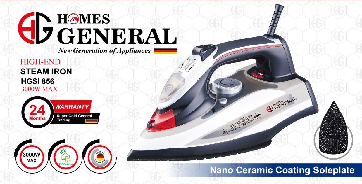 اتو بخار با کف نانو سرامیک جنرال آلمان|اتو و لوازم اتو|چابهار, |دیوار