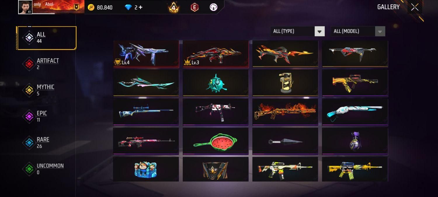 اکانت فری فایر|کنسول، بازی ویدئویی و آنلاین|کوچصفهان, |دیوار