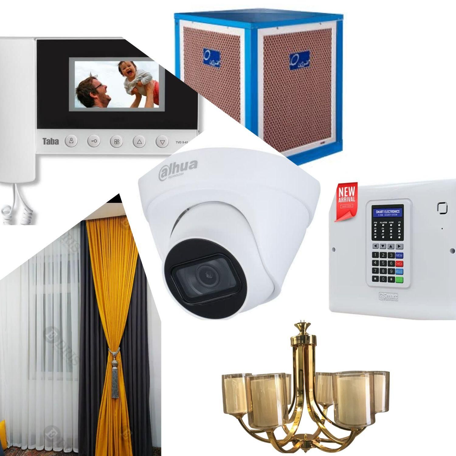 نصب نصاب دوربین،انتقال تصویر،آیفون،کولرآبی،لوستر|خدمات پیشه و مهارت|مشهد, طلاب|دیوار