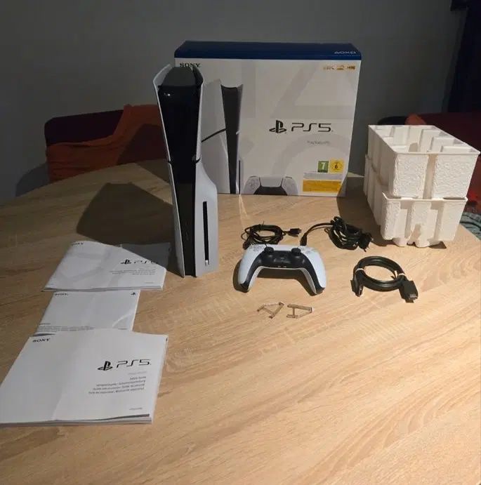 ps5 slim درحدنو با گارانتی|کنسول، بازی ویدئویی و آنلاین|کرج, فاز ۱ مهرشهر|دیوار