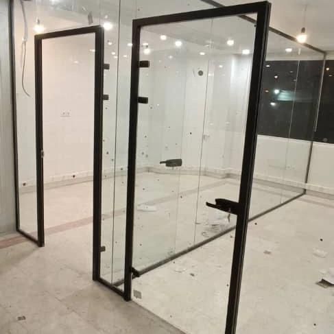 نصب شیشه سکوریت درب برقی پارتیشن اداری|خدمات پیشه و مهارت|تهران, افسریه شمالی|دیوار