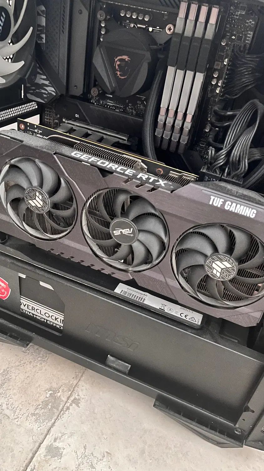 گرافیک asus 3080 tuf gaming 10 gb|قطعات و لوازم جانبی رایانه|تهران, باغ فیض|دیوار
