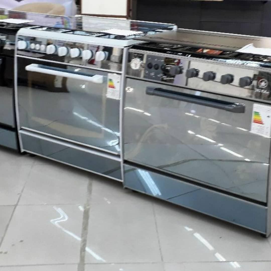 اجاق گاز طرح فر آیسان ( نما رفلکس )دستگیره استیل|اجاق گاز و لوازم برقی پختوپز|یزد, |دیوار