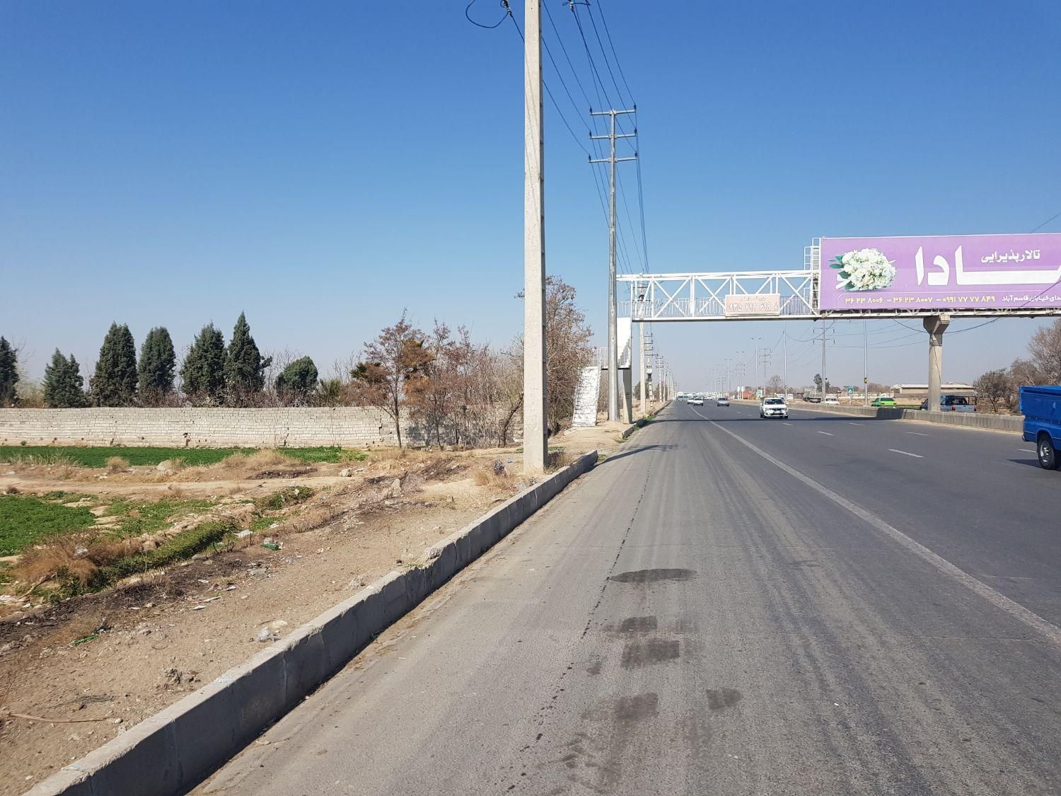 ۲۰۰۰mسند بر جاده با آب/جواز دیوار/وارمین پیشوا t7|فروش دفتر صنعتی، کشاورزی، تجاری|پیشوا, |دیوار