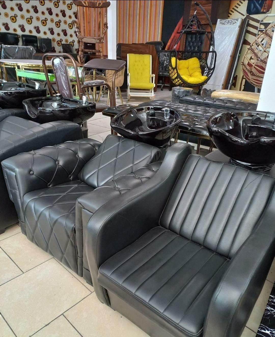 تجهیزات سرشور آرایشگاهی ترولی|آرایشگاه و سالن‌های زیبایی|اصفهان, کشاورزی|دیوار