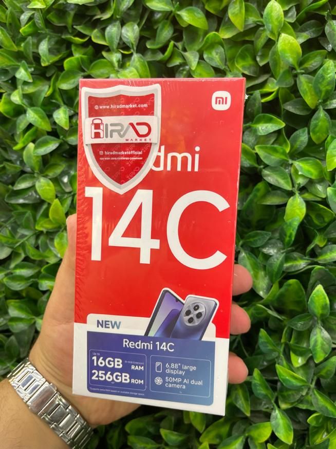 شیائومی Redmi 14C با حافظهٔ ۲۵۶ گیگابایت|موبایل|اصفهان, شاهزید|دیوار