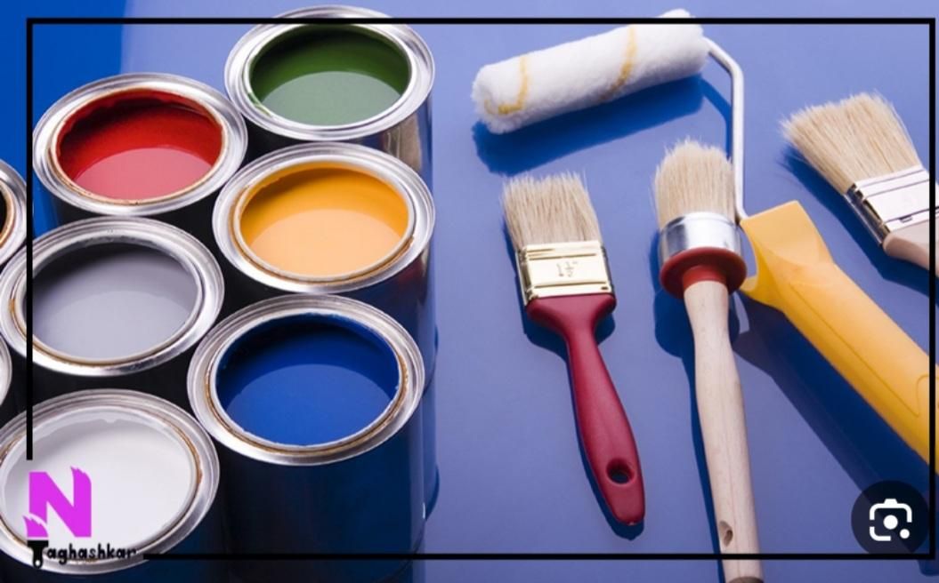 نقاشی ساختمان،نقاشی ،رنگ کاری|خدمات پیشه و مهارت|آبیک, |دیوار