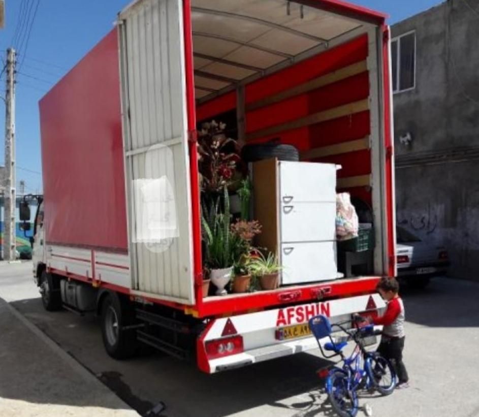 حمل اثاثیه با کارگران حرفه ای و ماشین بزرگ|خدمات حمل و نقل|کرمان, |دیوار