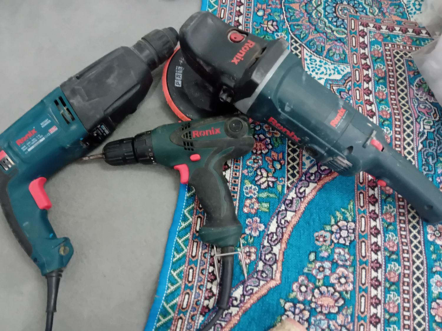 سمباده برقی 1200wوپیچ بند برقی 280wدریل دیوار 800w|ابزارآلات|بابل, |دیوار