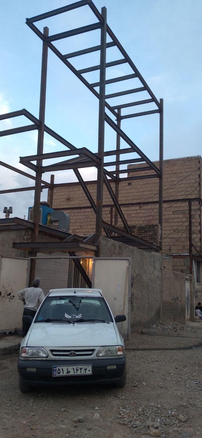 جوشگاری اسکلت ساخت ونصب سازه های فلزی  و خرده کاری|خدمات پیشه و مهارت|پاکدشت, پاکدشت (مامازند)|دیوار