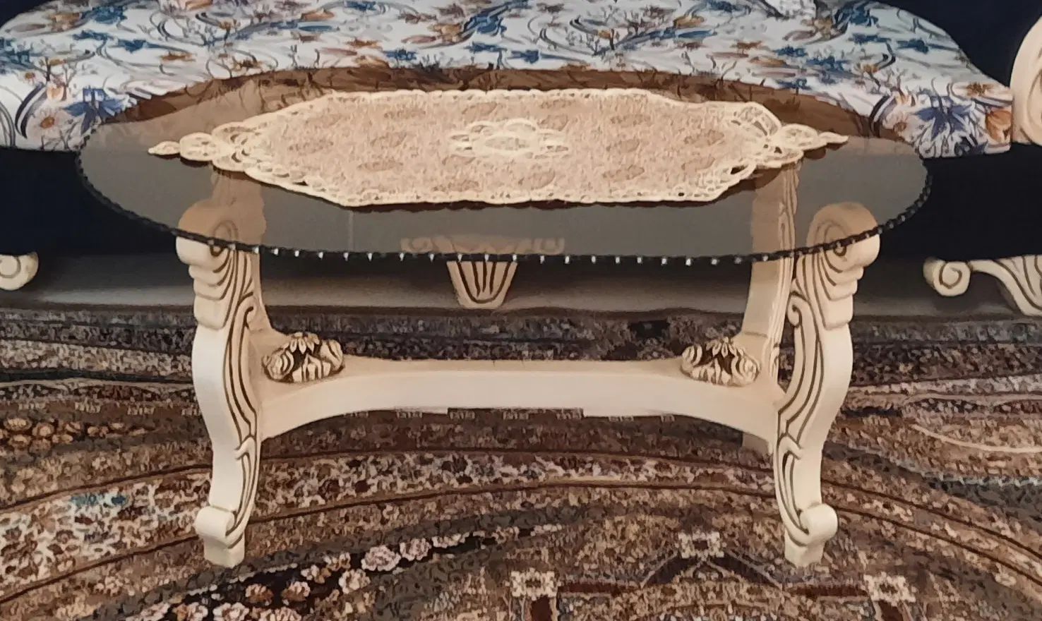 میز جلو مبلی و دو عسلی|مبلمان خانگی و میز عسلی|تهران, مینابی|دیوار