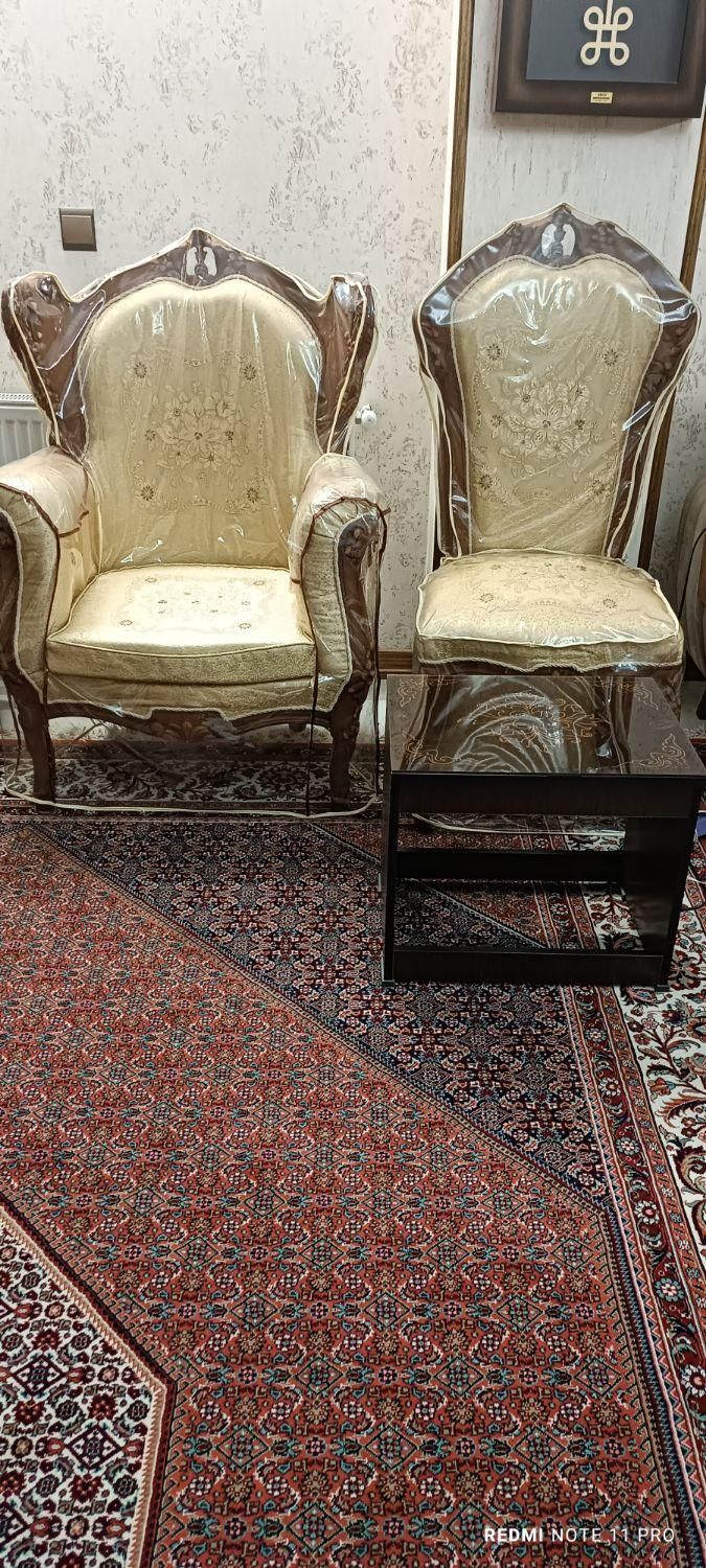 مبل استیل 9نفر|مبلمان خانگی و میز عسلی|شاهین‌شهر, شهرک میلاد|دیوار