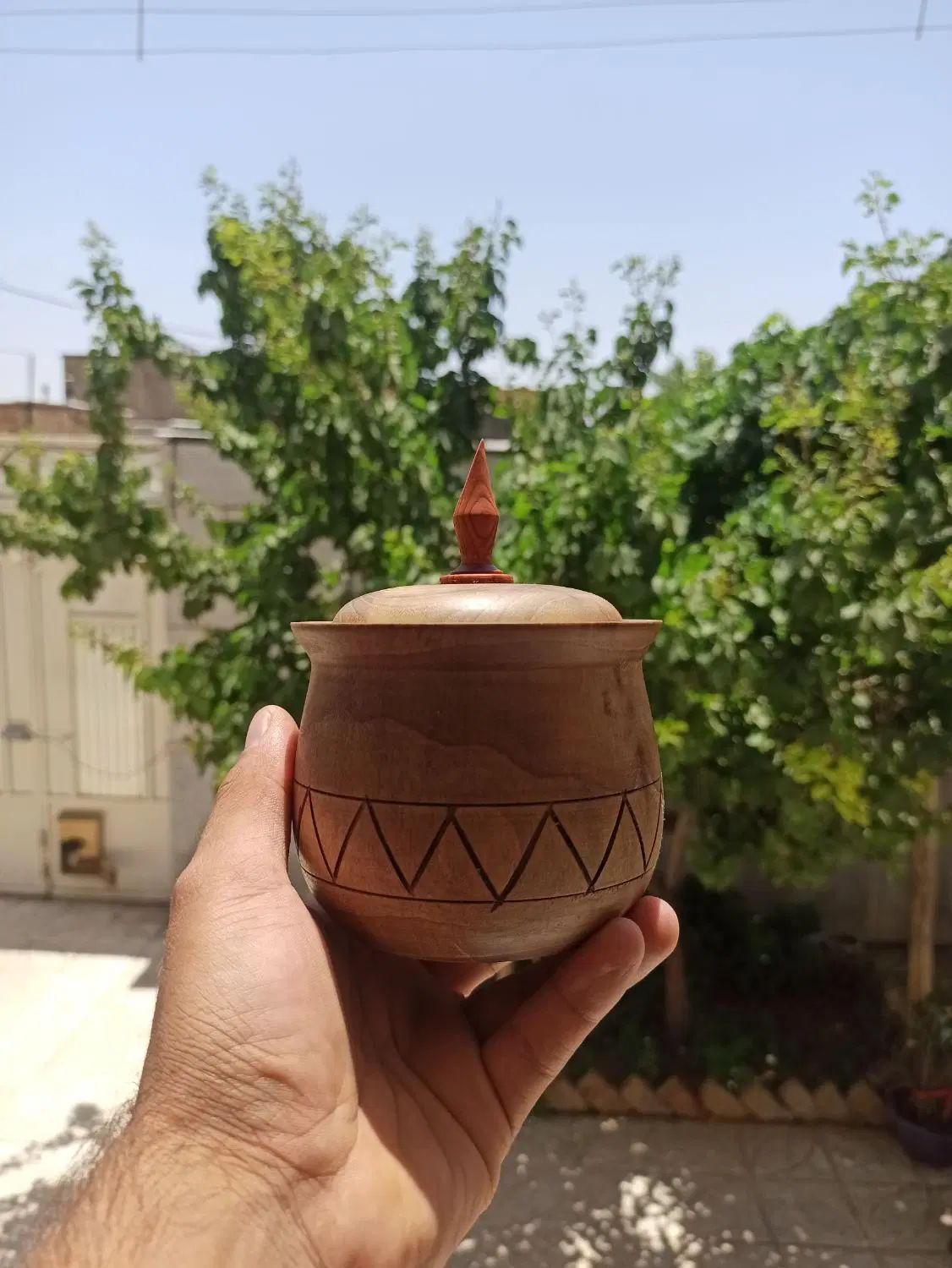 قندان چوبی|ظروف سرو و پذیرایی|اصفهان, عباس‌آباد|دیوار