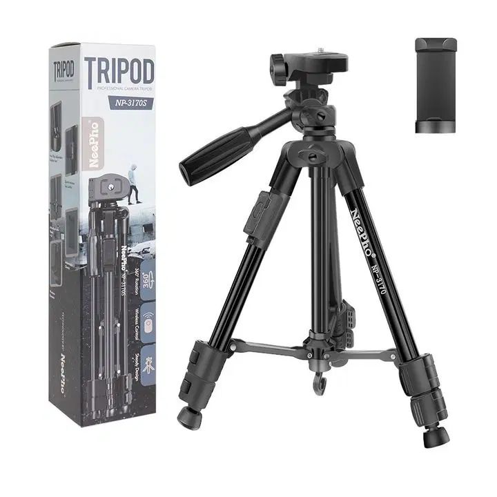 سه پایه دوربین و موبایل Neepho مدل NP-3170S (اصلی)|دوربین عکاسی و فیلم‌برداری|تهران, نجات اللهی|دیوار