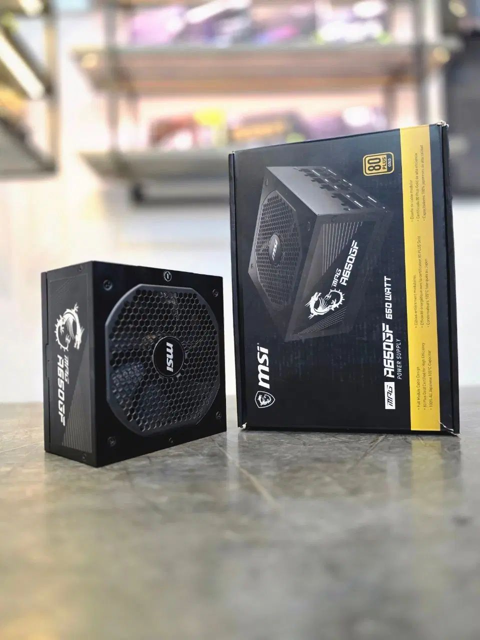 پاور 650وات گلد فول ماژولار msi|قطعات و لوازم جانبی رایانه|مشهد, راهنمایی|دیوار