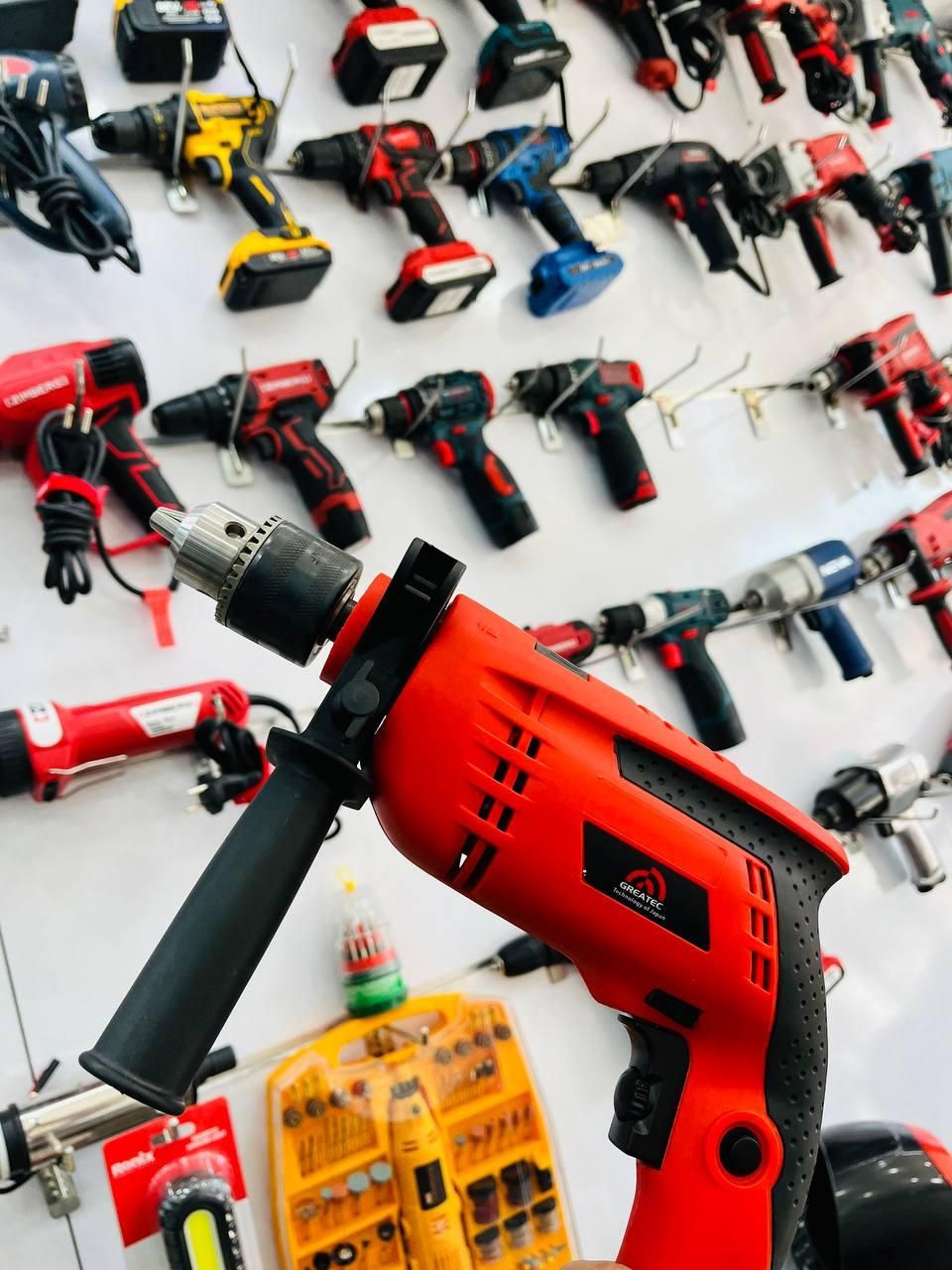 دریل چکشی گریتک 800وات|ابزارآلات|شیراز, سعدیه شمالی|دیوار