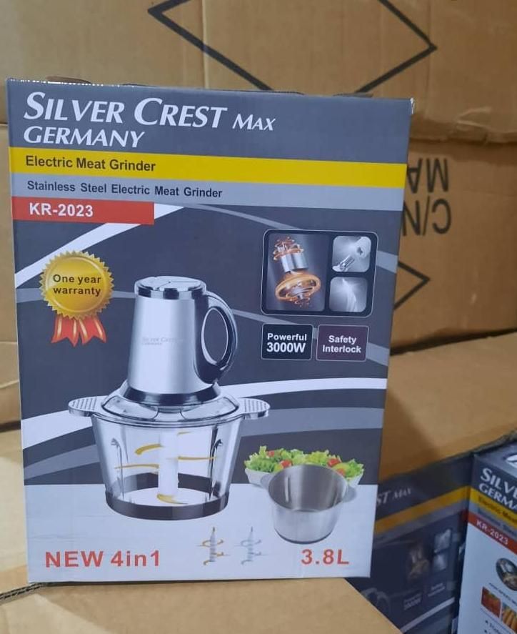 خرد کن 2 کاسه 12 تیغ سیلور کرست|خردکن، آسیاب، غذاساز|یزد, |دیوار