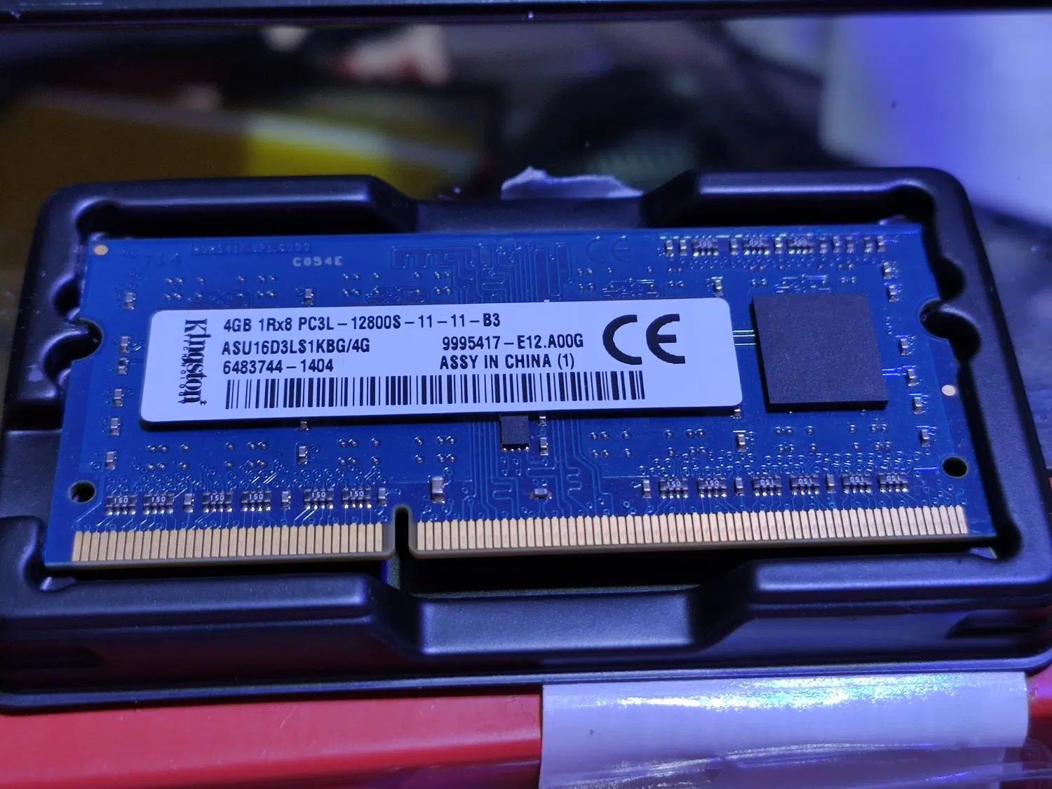 رم لپ تاپ ddr3l حجم 4گیگابایت اصل|قطعات و لوازم جانبی رایانه|رشت, توشیبا|دیوار