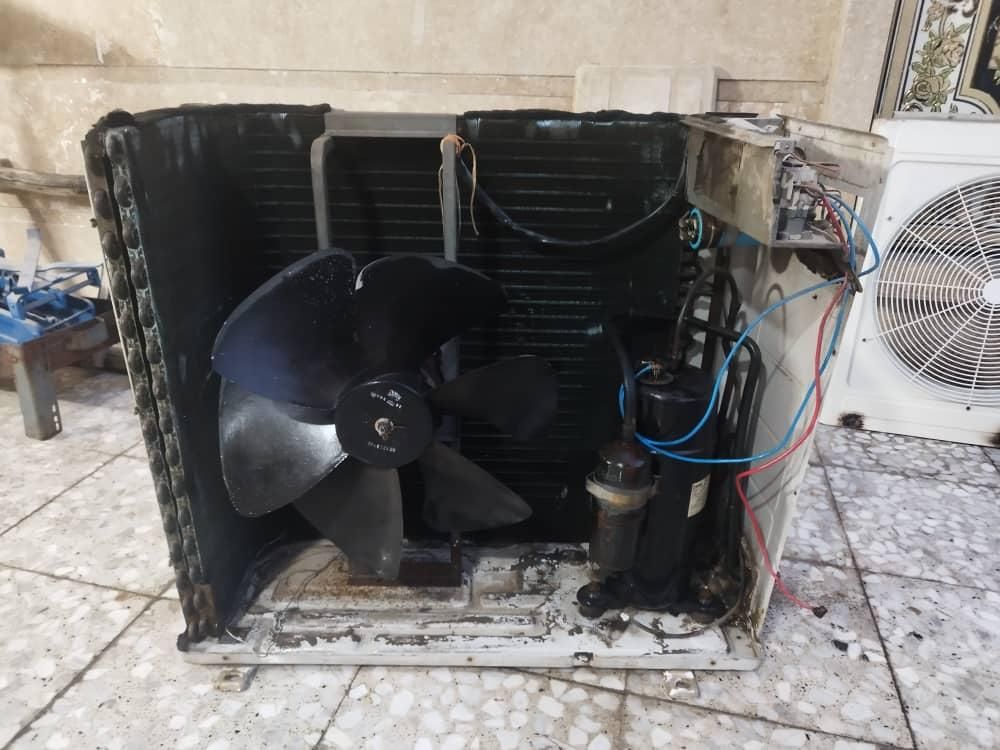 کولر سوخته سالم میبرم هم مدل هر مارکی باش|کولر گازی و فن‌کوئل|اهواز, پادادشهر|دیوار