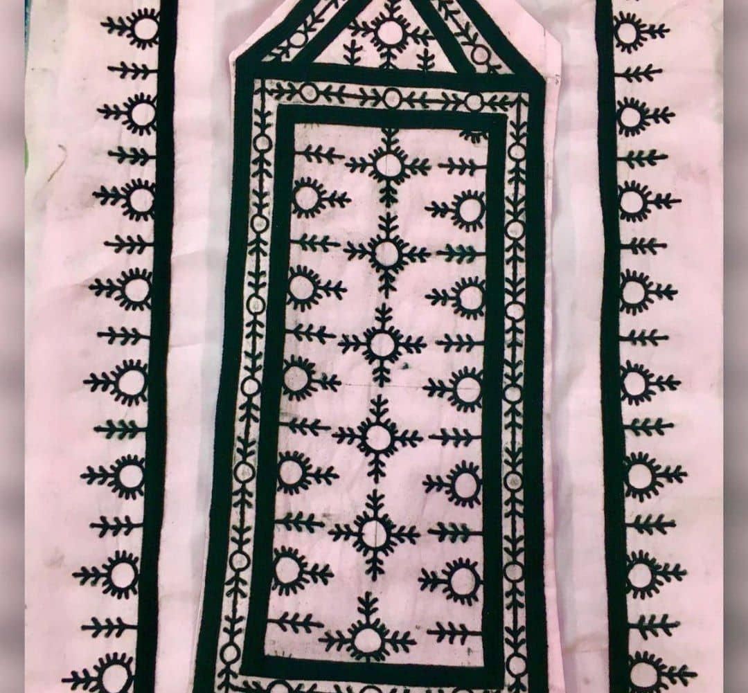 دوخت زرین دوچ و پلیوار با چرخ مشابه دست|لباس|سراوان, |دیوار