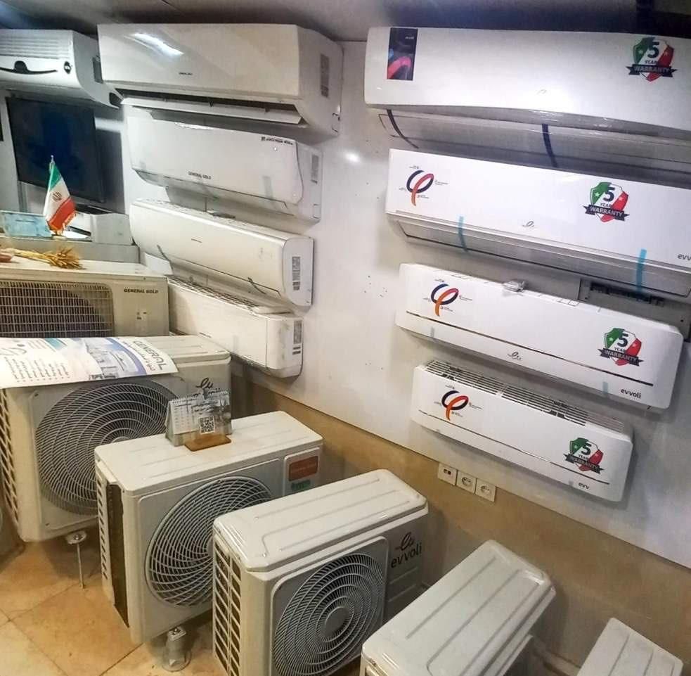 فروش نصب و تعمیرات کولرگازی در منطقه ۱۲۳۴|کولر گازی و فن‌کوئل|تهران, الهیه|دیوار