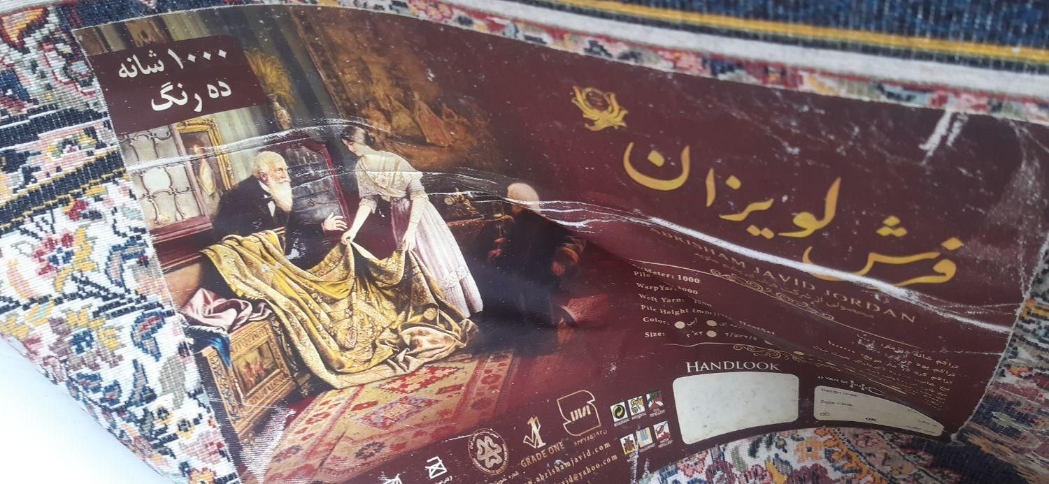 دوعددفرش دستباف گونه کهکشانی۱۰۰۰شانه ده رنگ|فرش|اقلید, |دیوار