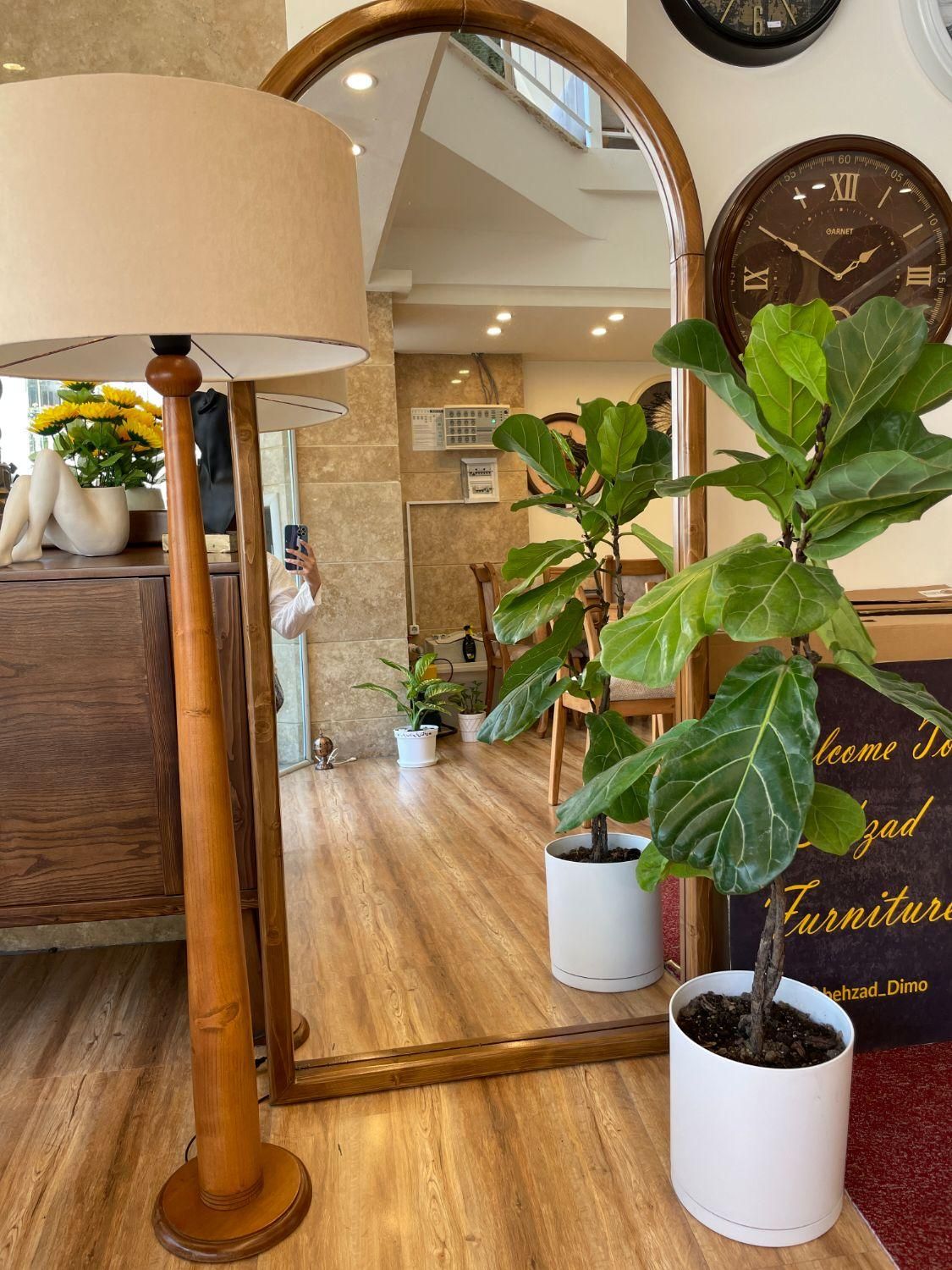 آباژور چوب و فلز|چراغ خواب و آباژور|رشت, چله خانه|دیوار