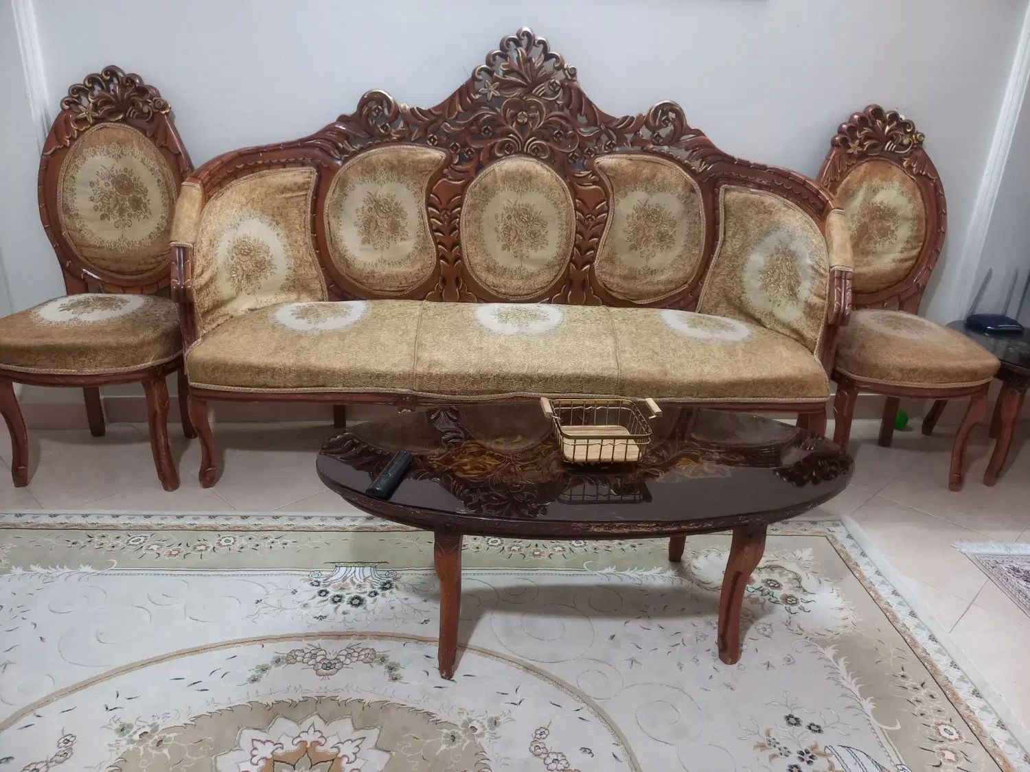 مبل استیل ۹ نفره|مبلمان خانگی و میز عسلی|تهران, شهرک ولیعصر شمالی|دیوار