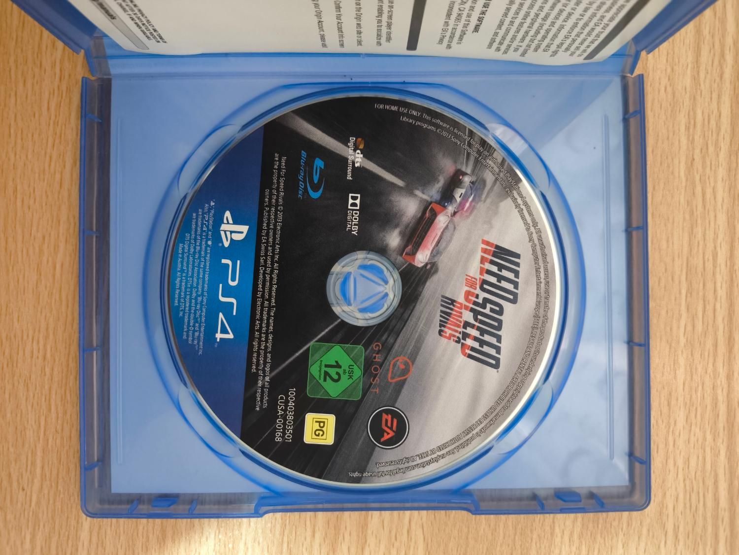 دیسک بازی need for speed rivals PS4|کنسول، بازی ویدئویی و آنلاین|اهواز, شهرک نفت|دیوار