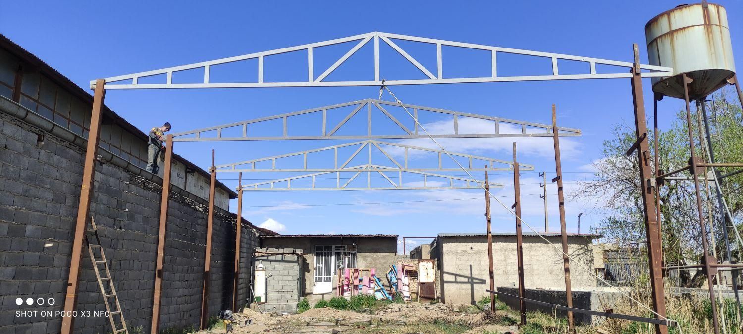 نصاب شیروانی آردواز خرپا پوشش سقف ویلایی|خدمات پیشه و مهارت|رباطکریم, رباطکریم|دیوار