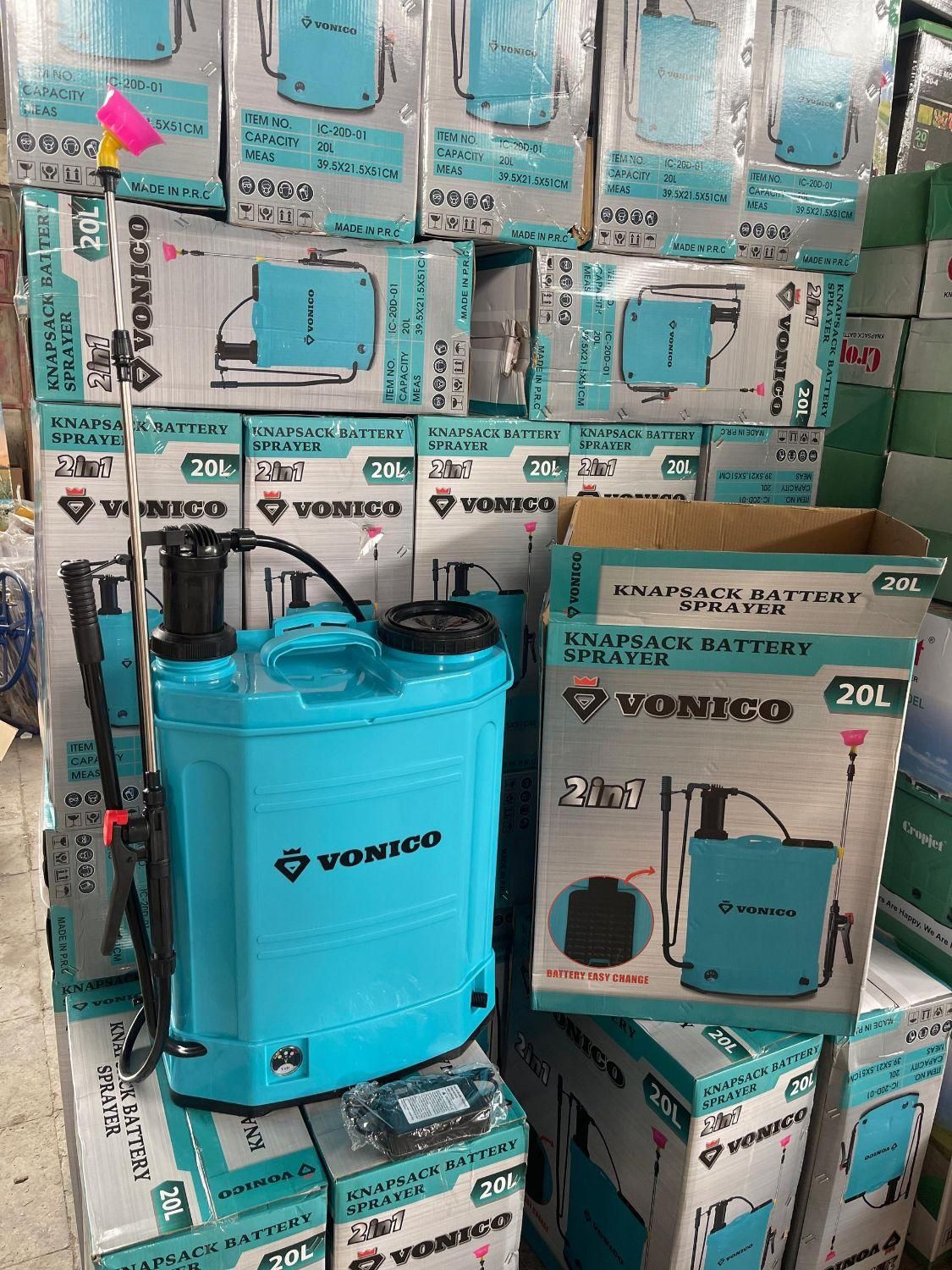 سمپاش سم پاش ۲۰ لیتری شارژی دوکاره VONICO|ابزارآلات|تهران, جی|دیوار