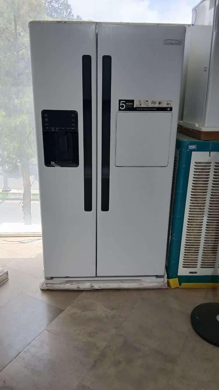 یخچال فریزر ساید الکترواستیل ( لوازم خانگی چمنی )|یخچال و فریزر|بیرجند, |دیوار