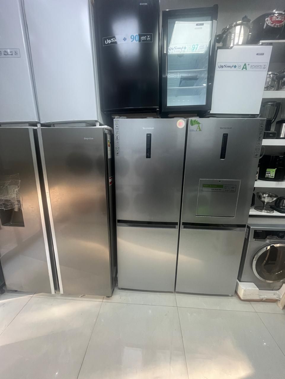 یخچال فریزردوقلوتکنوسان طرح دیپوینت هیمالیا امرسان|یخچال و فریزر|مشهد, محمدآباد|دیوار