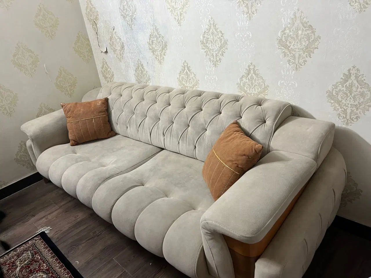 مبل چستر کاناپه تختخوابشو بسیارباکیفیت بادورام|مبلمان خانگی و میز عسلی|ری, دیلمان|دیوار