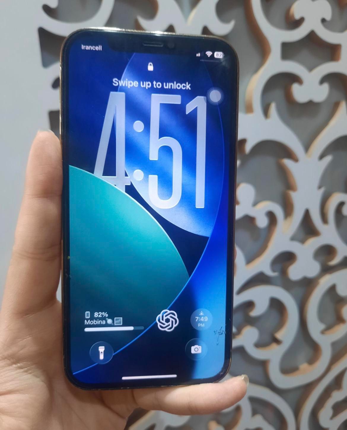 اپل iPhone 12 Pro با حافظهٔ ۲۵۶ گیگابایت ios26|موبایل|تبریز, |دیوار
