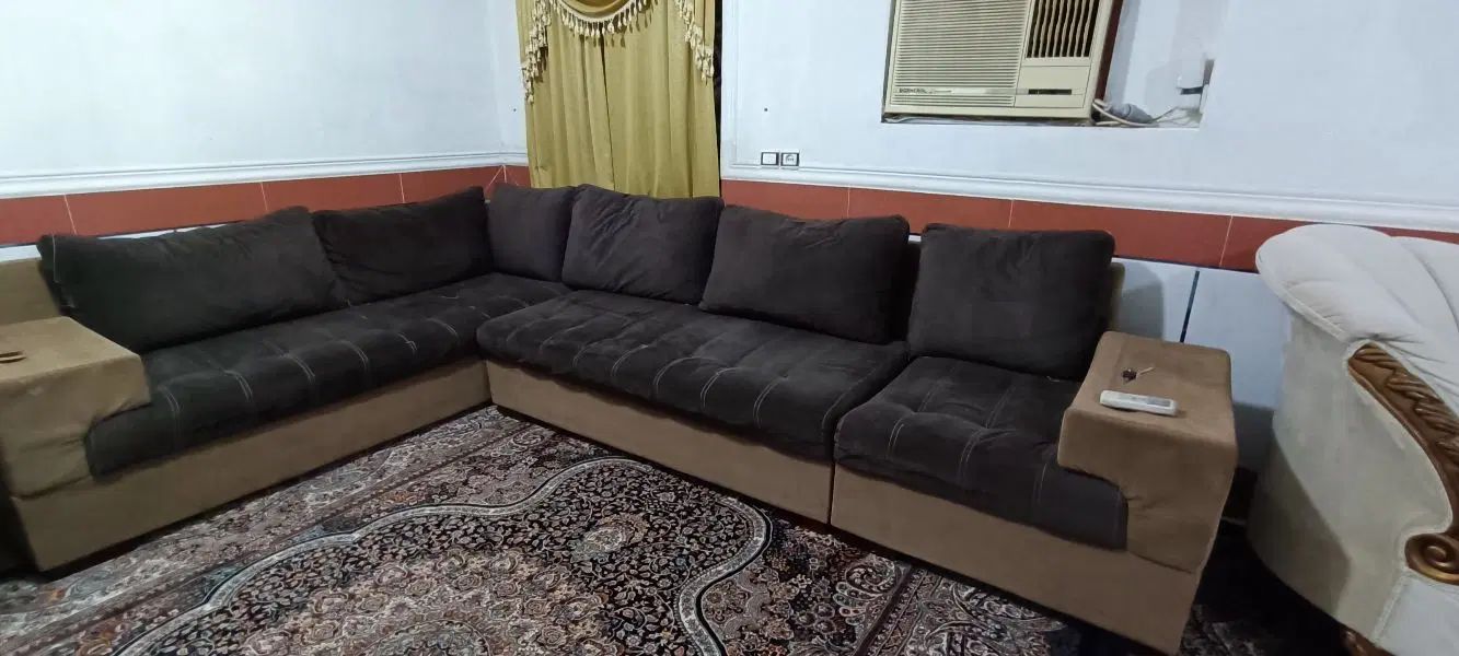 فروش دو دست مبل سلطنتی و راحتی دستی 6500 سالم|مبلمان خانگی و میز عسلی|آق قلا, |دیوار