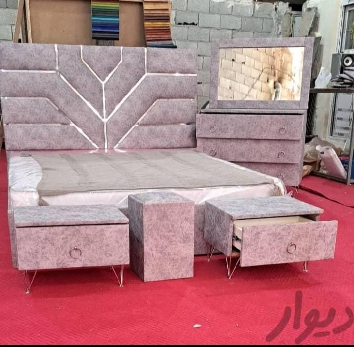 تختخواب. سرویس خواب.تخت خواب لاریسا|تخت و سرویس خواب|خرم‌آباد, |دیوار