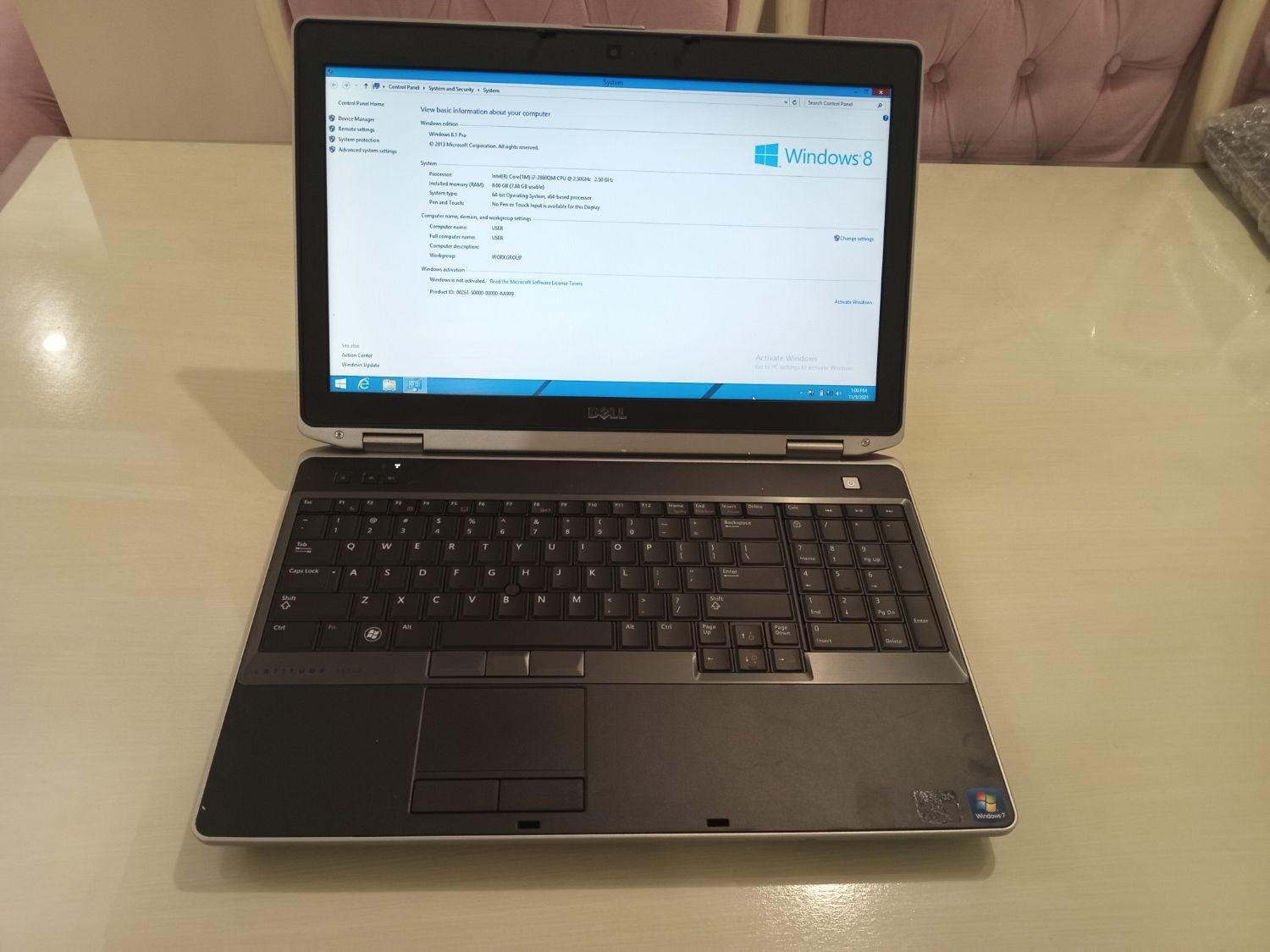 Dell 6520 core i7|رایانه همراه|تهران, پاسداران|دیوار