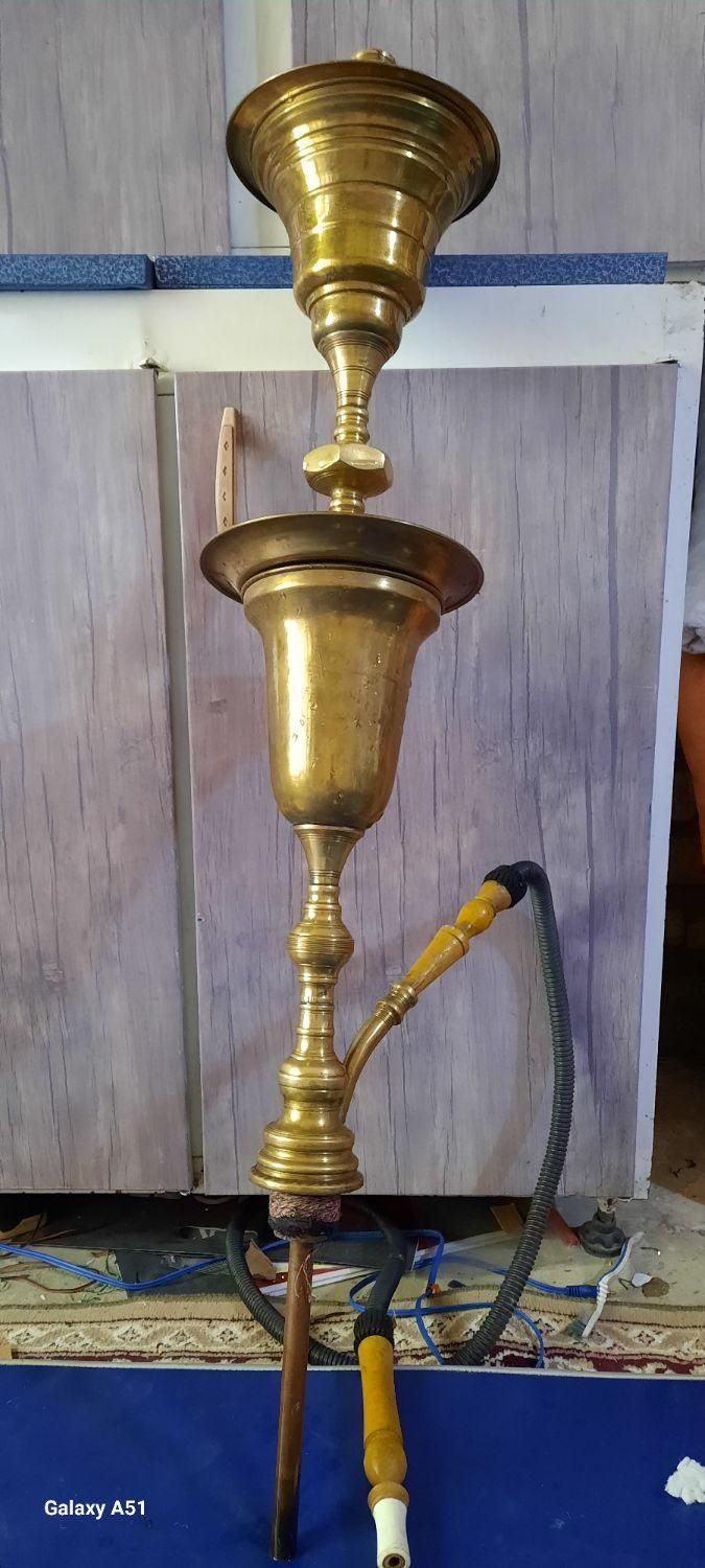 قلیان برنجی|کلکسیون و سرگرمی|خرمآباد, |دیوار