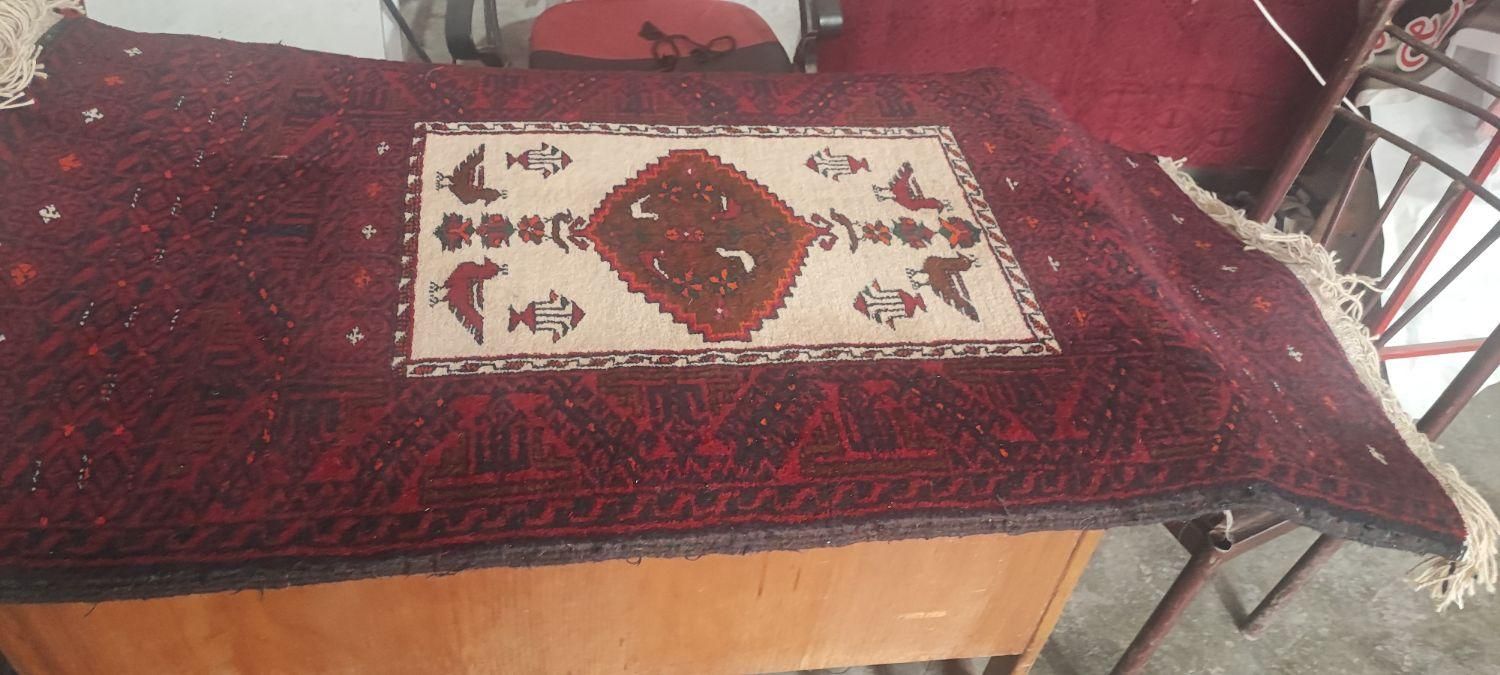 قالیچه دستباف|گلیم، جاجیم، گبه|بیرجند, |دیوار