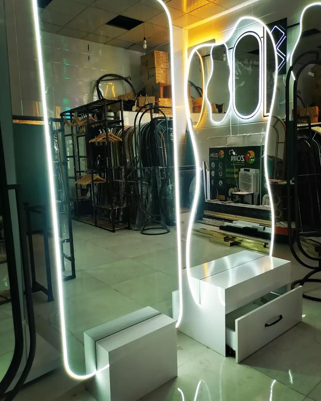 آینه قابدار(کد61 قدی)|آینه|ارومیه, |دیوار