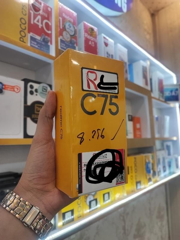 ریلمی c75 4g با حافظهٔ ۲۵۶ گیگابایت|موبایل|مشهد, سید رضی|دیوار
