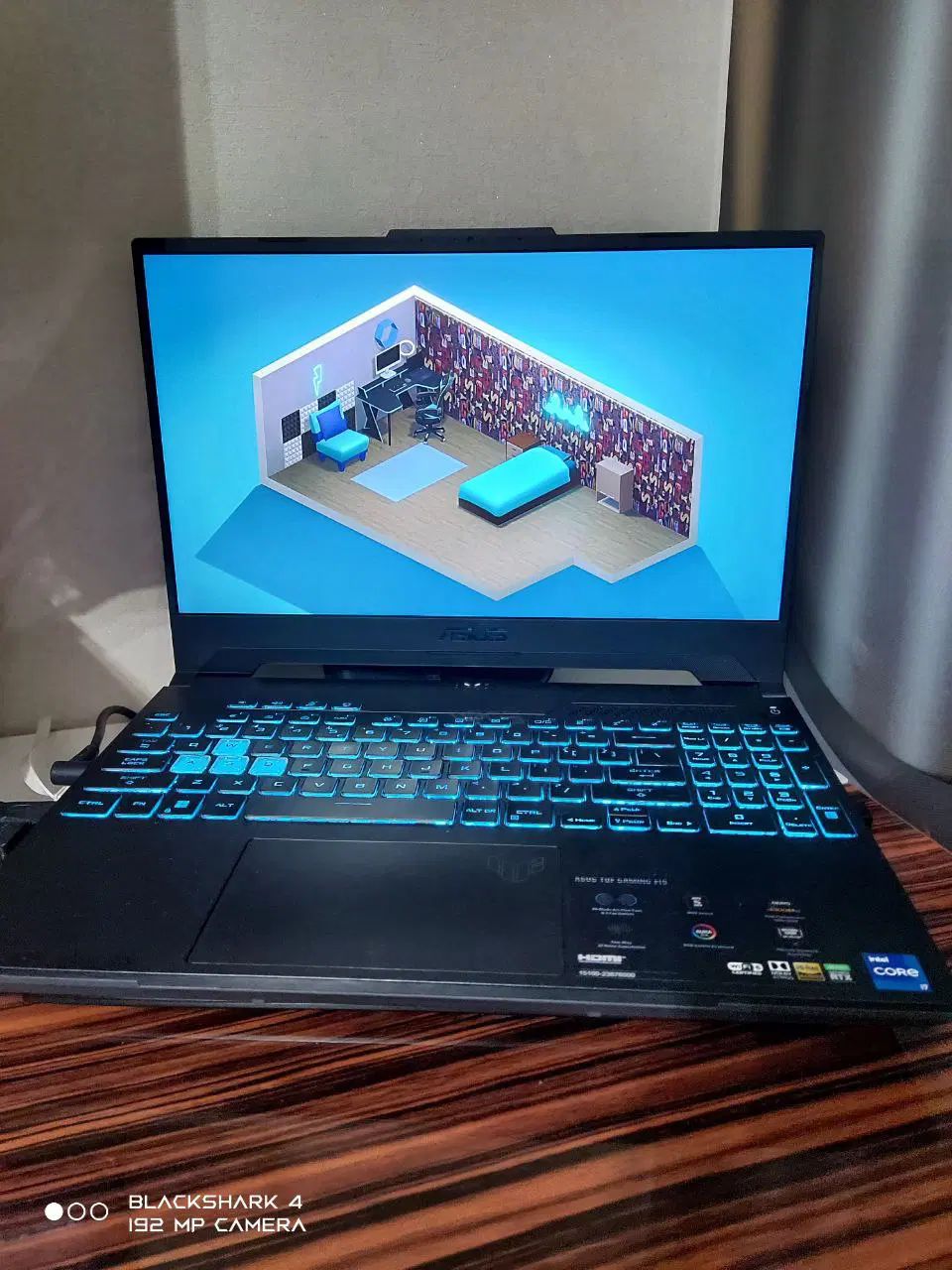 لپ تاپ گیمینگ asus رندرFX 507z i7 12700 rtx 3060|رایانه همراه|کرج, عظیمیه|دیوار
