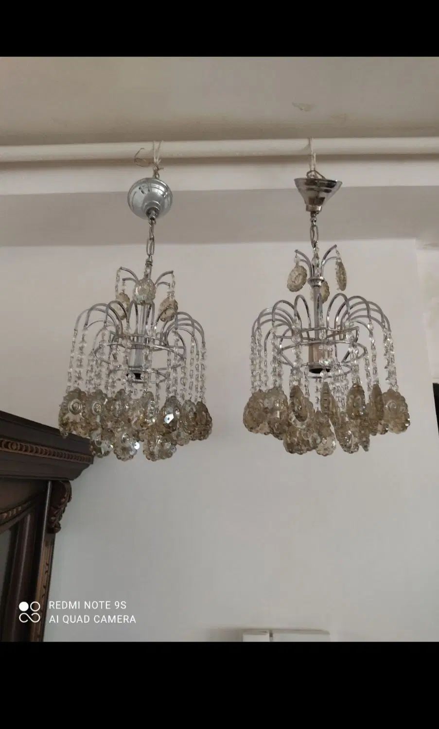 دو عدد لوستر نونو|لوستر و چراغ آویز|همدان, |دیوار