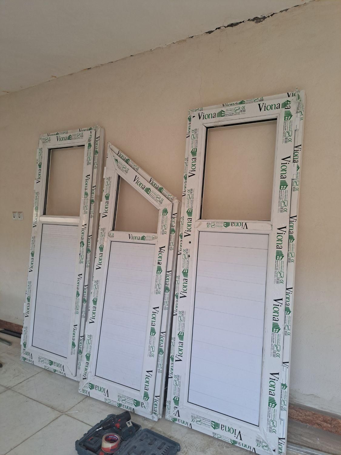 پنجره دوجداره UPVC باکیفیت و درب فریم لس|مصالح و تجهیزات ساختمان|دزفول, |دیوار